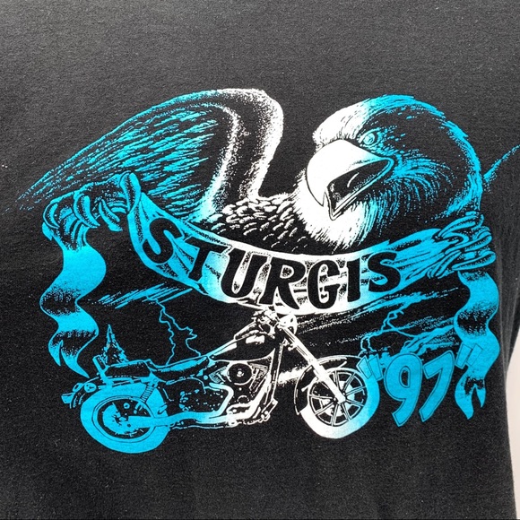 VINTAGE 90s Sturgis Tank Top Size Large - Picture 5 of 10